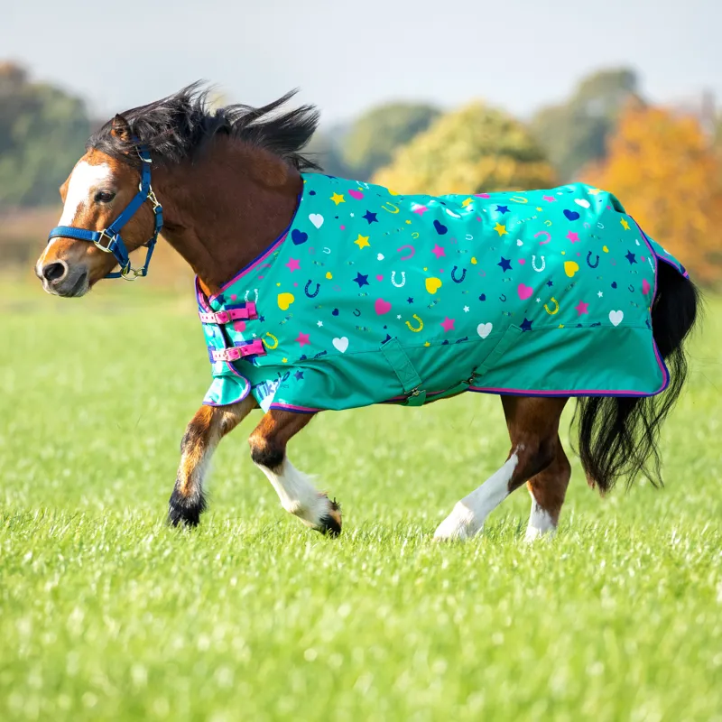 Shires Tikaboo 0g Lite Turnout Rug - Sunny Shetland
